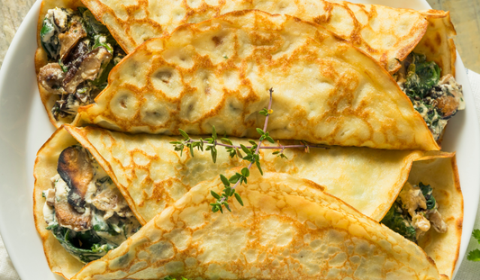 Crepes alla farina di lupino